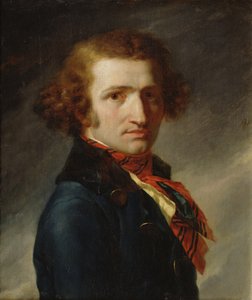 Ritratto di un uomo in abiti blu